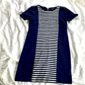 JCrew Retro beaded shift dress